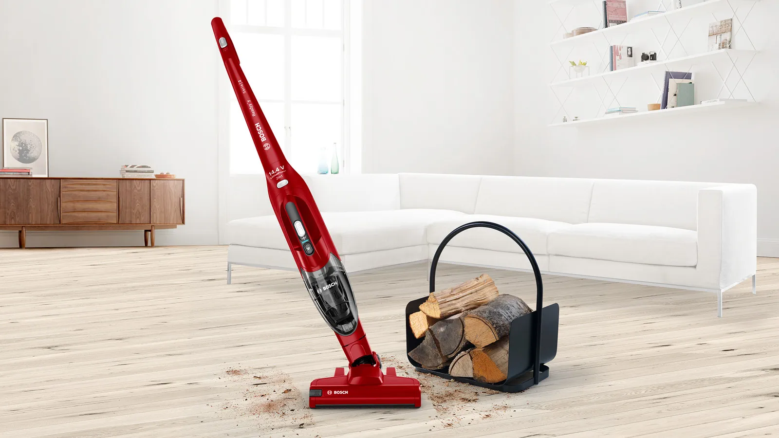 BOSCH BBHF214R Readyy'y aspirateur balai