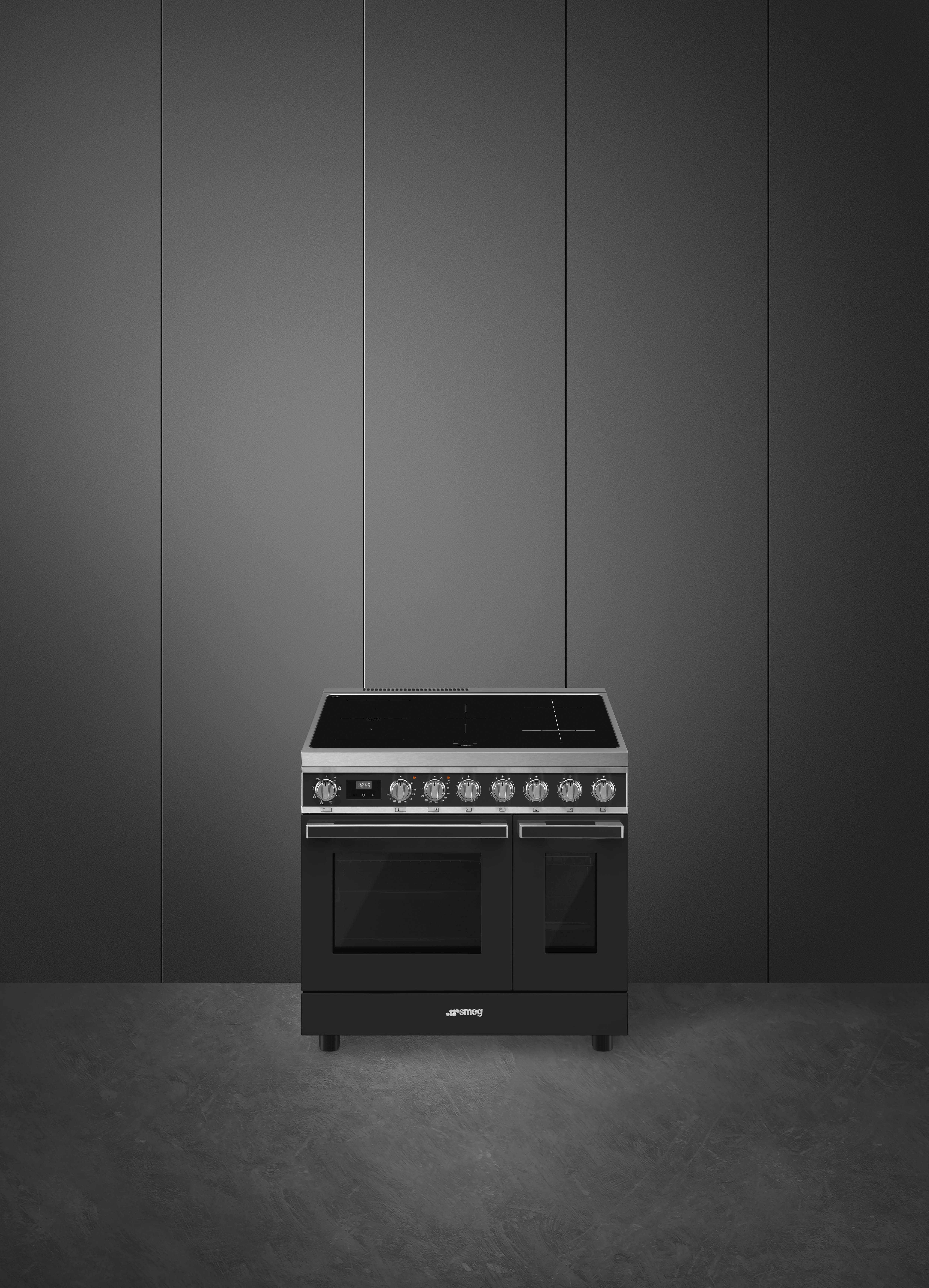 SMEG CPF92IMA cuisinière avec taque à induction - 90cm