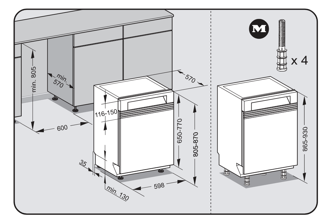 MIELE G7210SCICS lave-linge intégrable