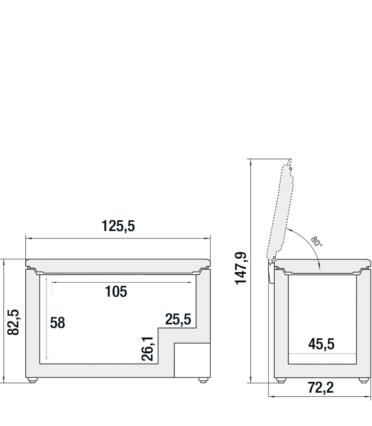 LIEBHERR CFD208526 congélateur bahut