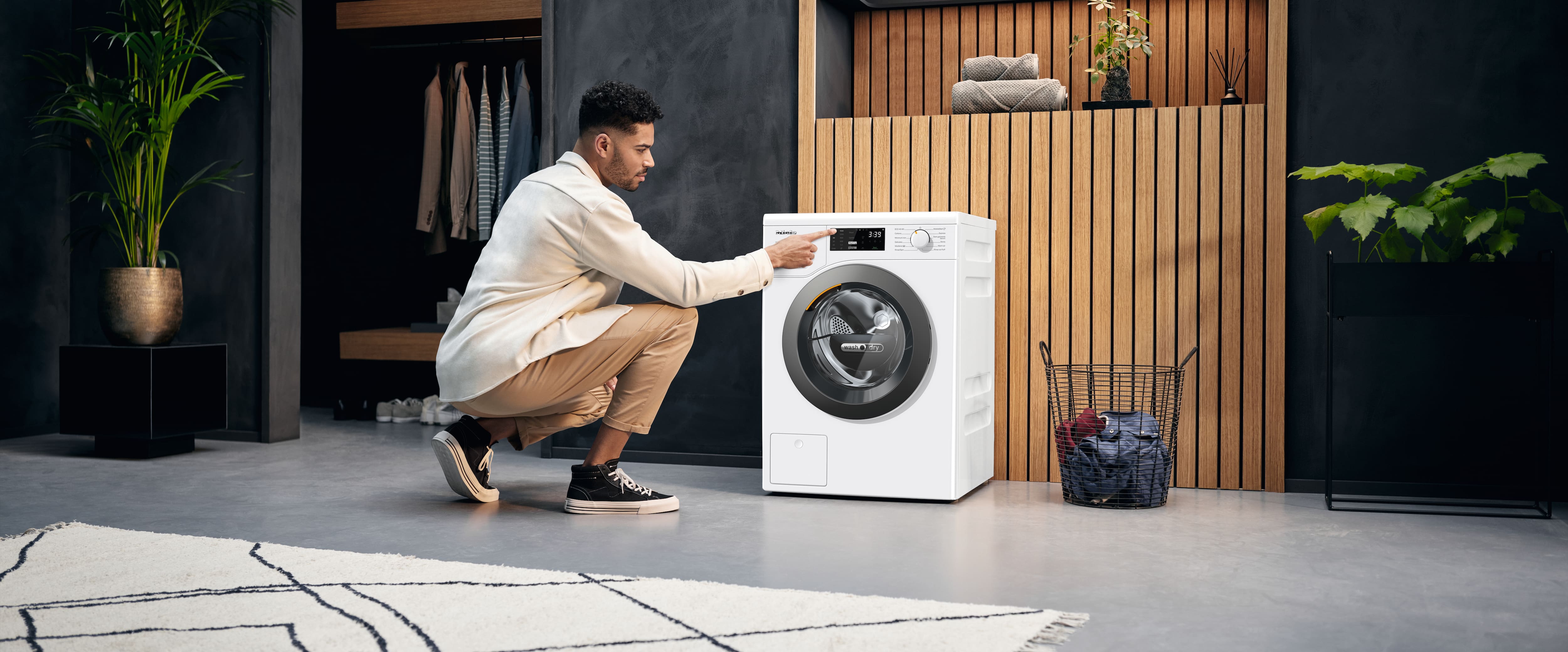 MIELE WTD160WCS STANDARD CHROME EDITION lave-linge séchant