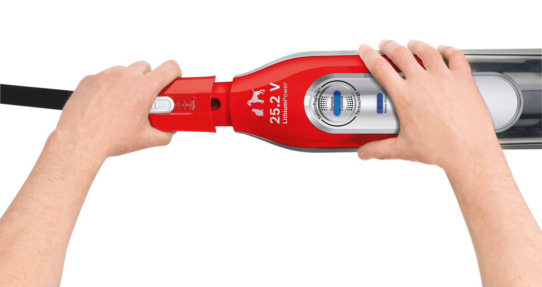 BOSCH BCH6ZOOO Athlet aspirateur balai