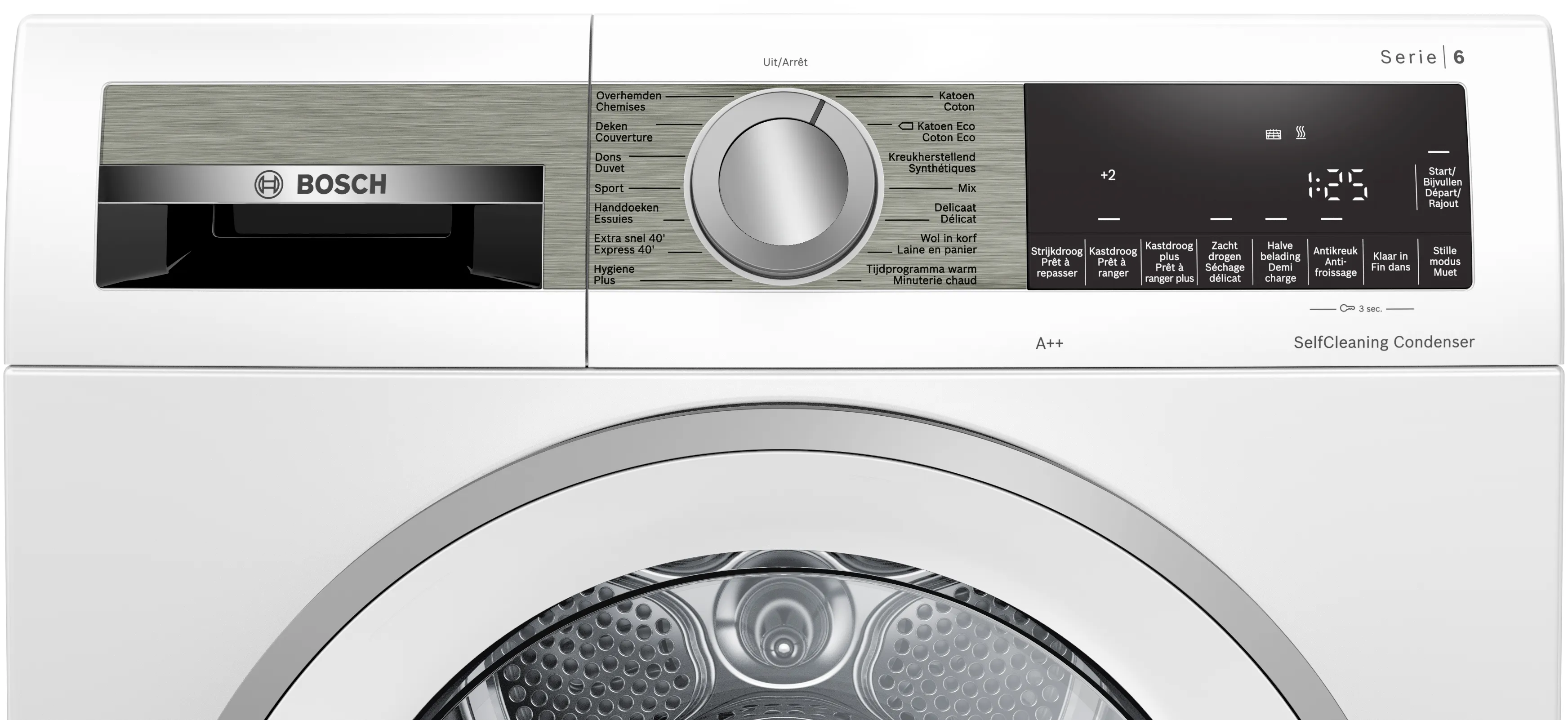 BOSCH WQG24591FG sèche-linge - par pompe à chaleur
