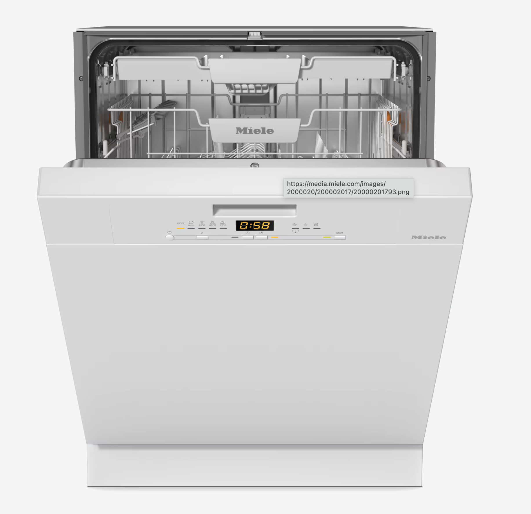 MIELE G5611SCIACTIVEBW lave-vaisselle intégrable