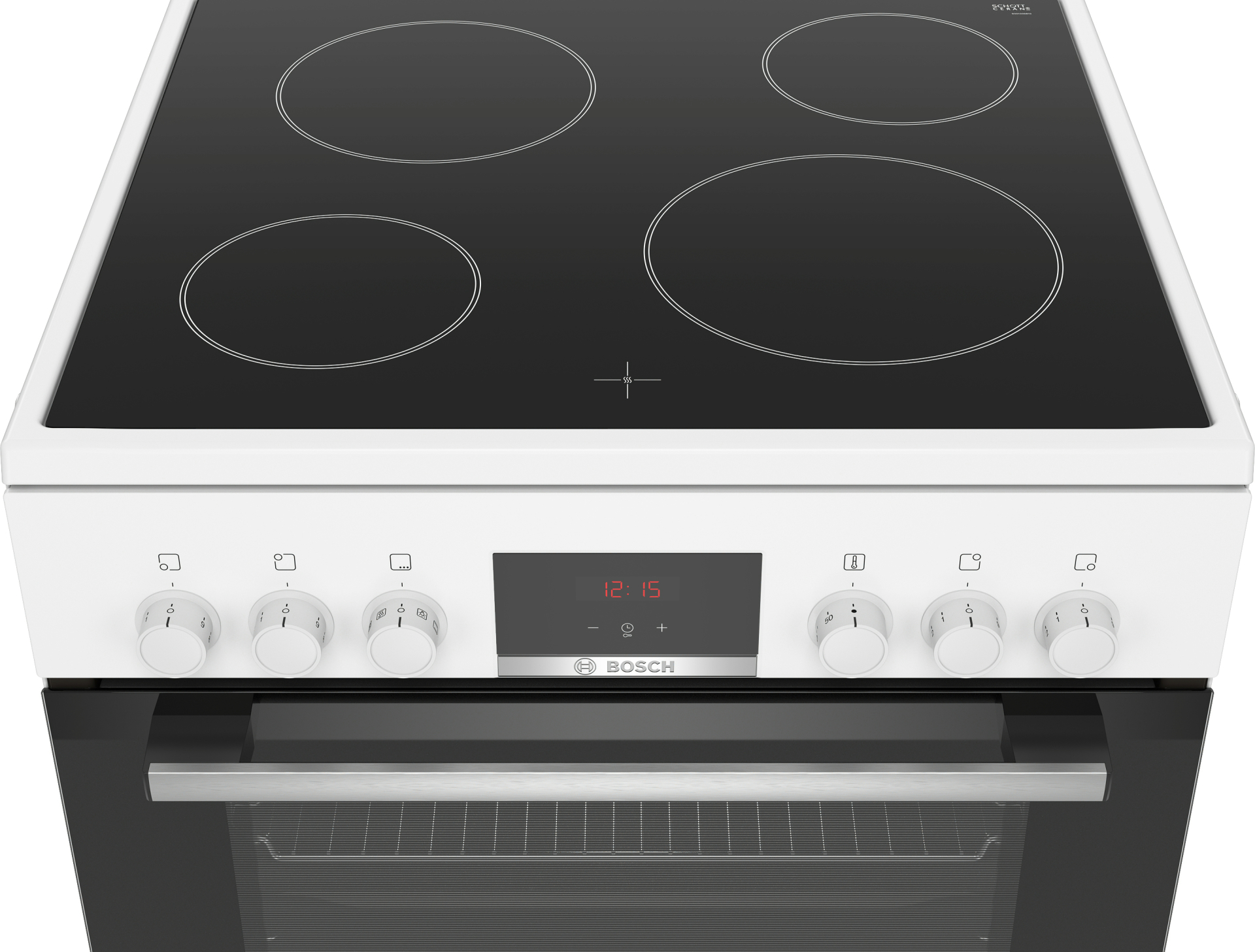 BOSCH HKN31A020U SERIE 4 cuisinière avec taque électrique - 60cm
