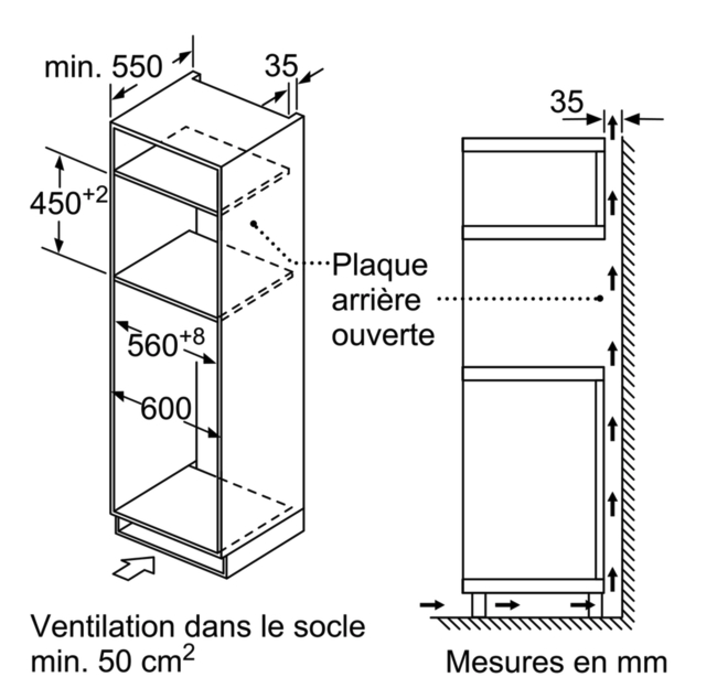SIEMENS CM485AGB1 IQ500 four à micro-ondes - combi - 45cm