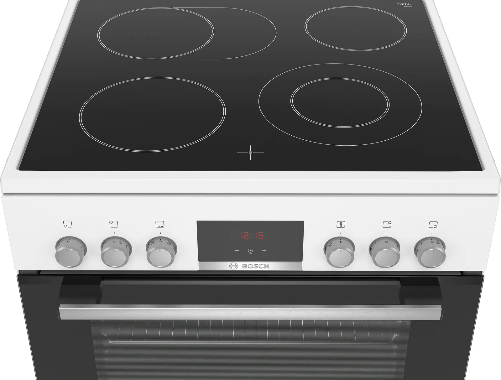 BOSCH HKR39C220 SERIE 4 cuisinière avec taque céramique - 60cm