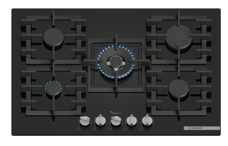 BOSCH PPQ7A6I40 SERIE 6 table de cuisson au gaz - 75cm