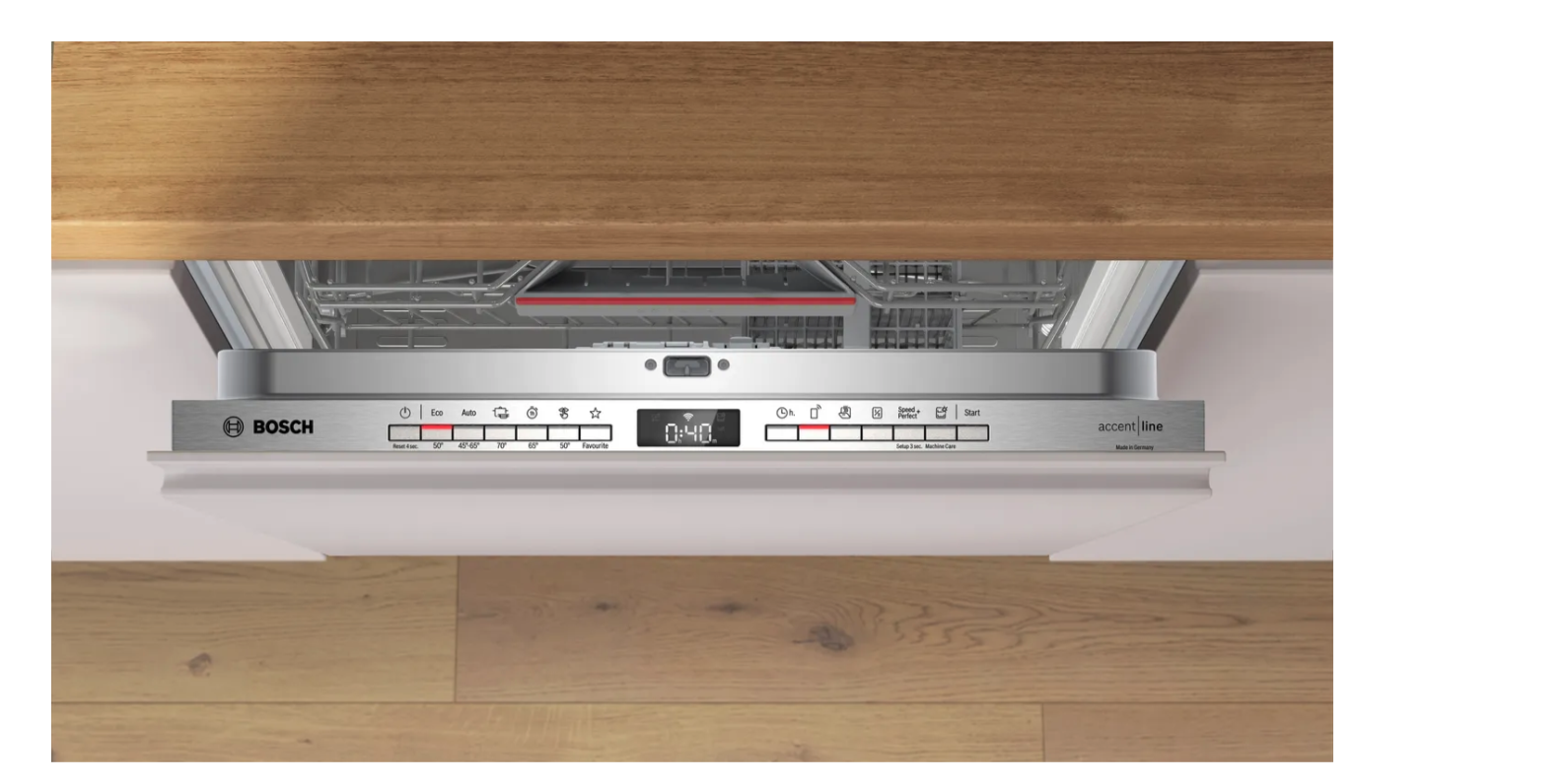 BOSCH SBV4EB807E Serie 4 lave-vaisselle entièrement intégrable