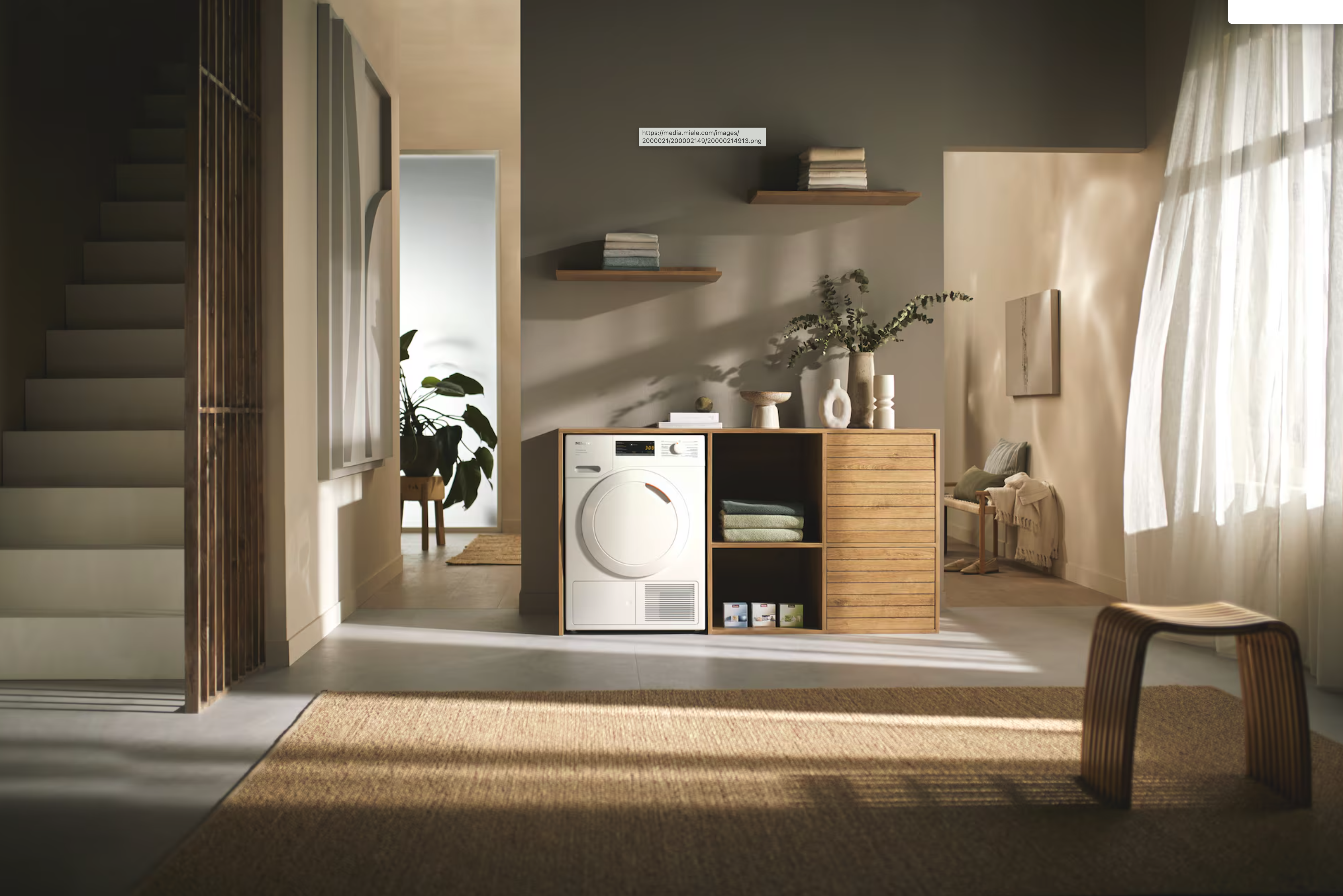 MIELE TEA535WP CHROME EDITION seche-linge