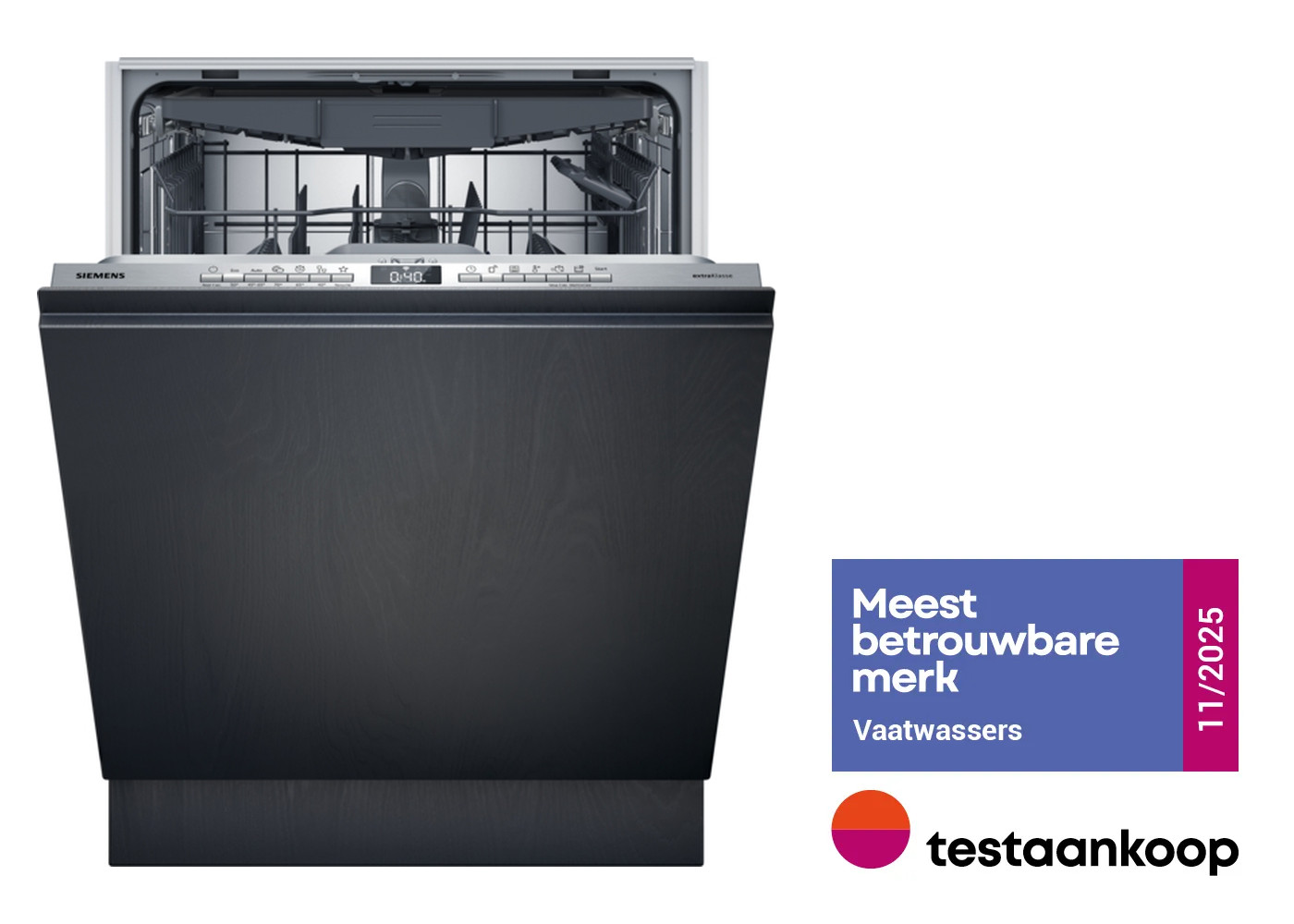 SIEMENS SN63EX05ME IQ300 lave-vaisselle entièrement intégrable