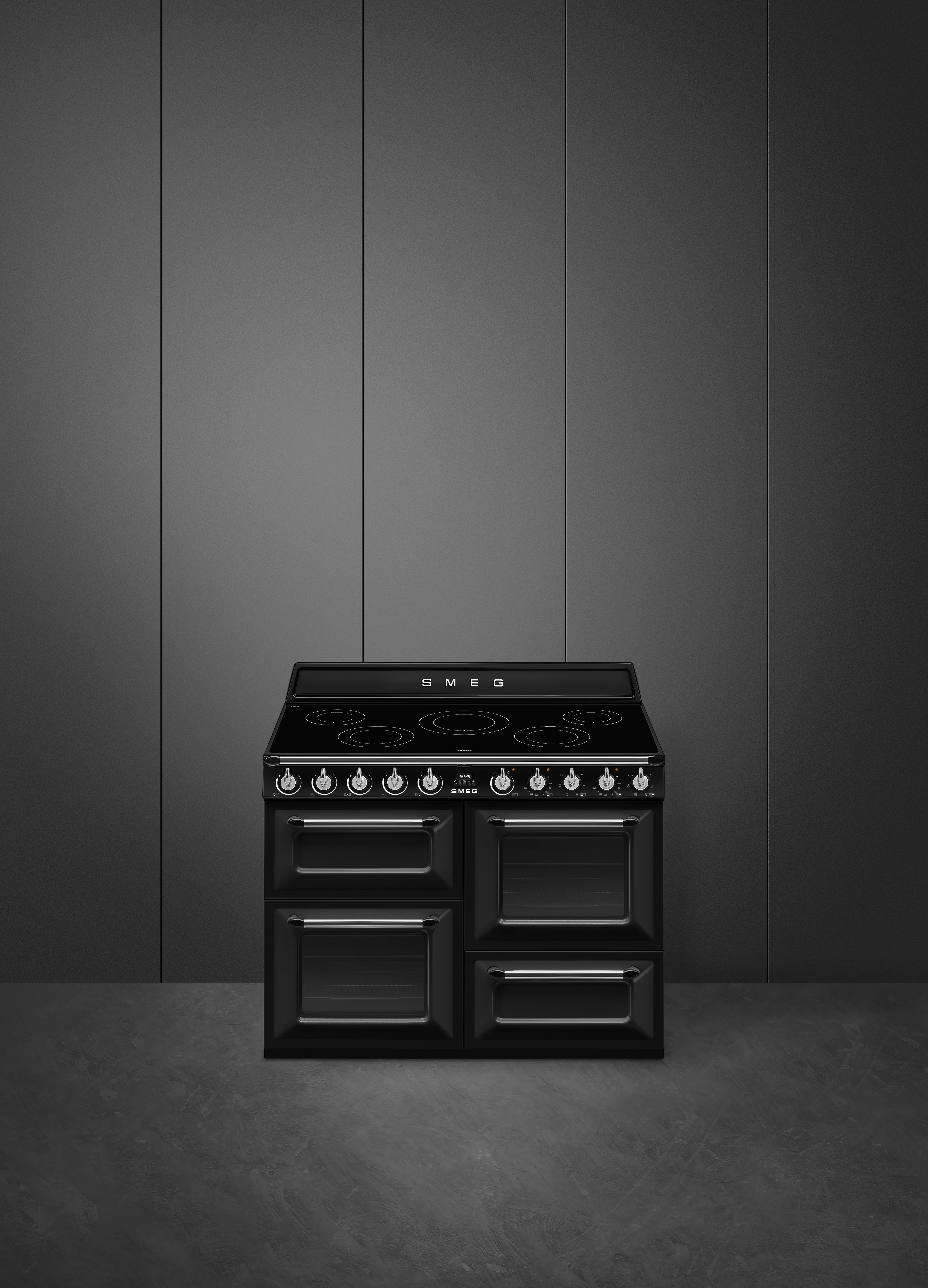 SMEG TR4110IBL2 cuisinière avec taque à induction - 110cm