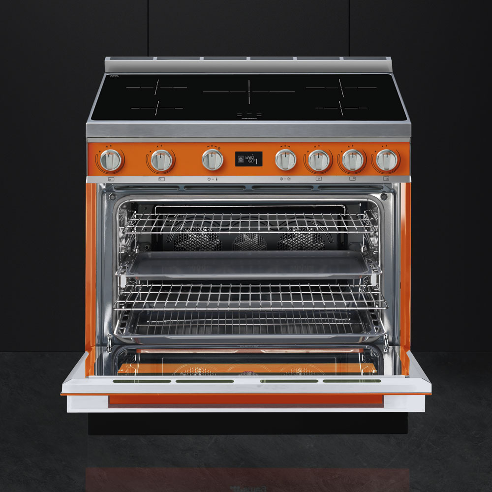 SMEG CPF9IPOR cuisinière avec taque à induction - 90cm