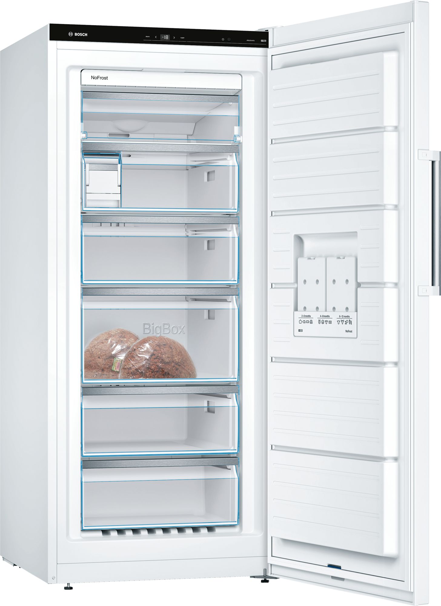 BOSCH GSN51AWCV SERIE 6 congélateur pose-libre - 161cm