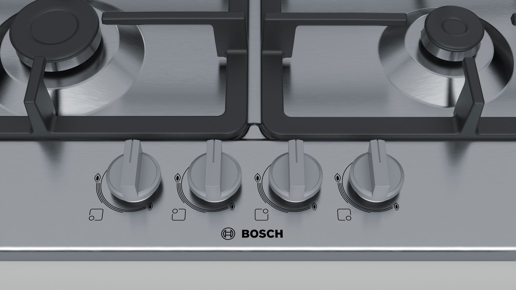 BOSCH PGP6B5B90 SERIE 4 table de cuisson au gaz - 60cm