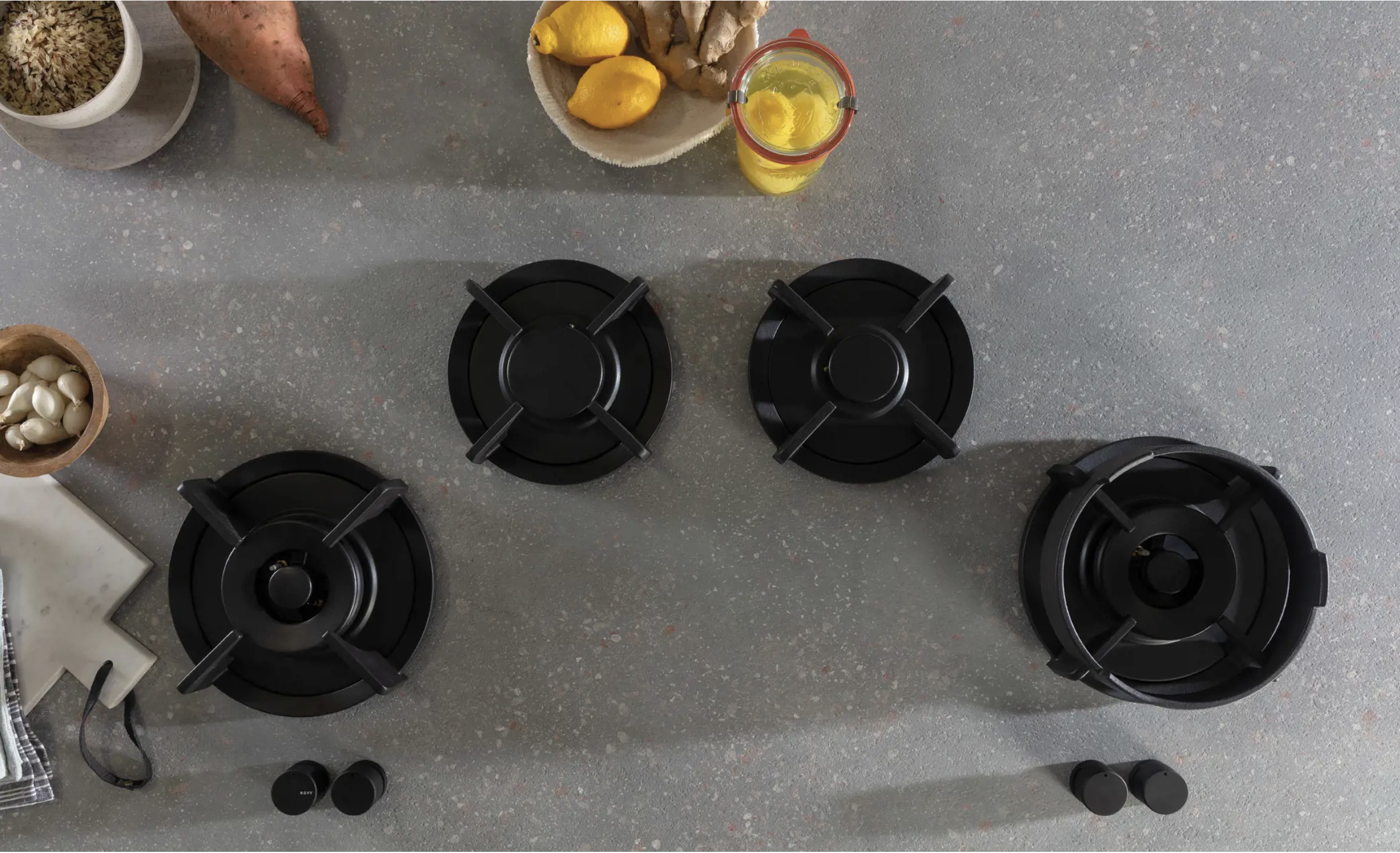 NOVY 56014 table de cuisson au gaz - domino