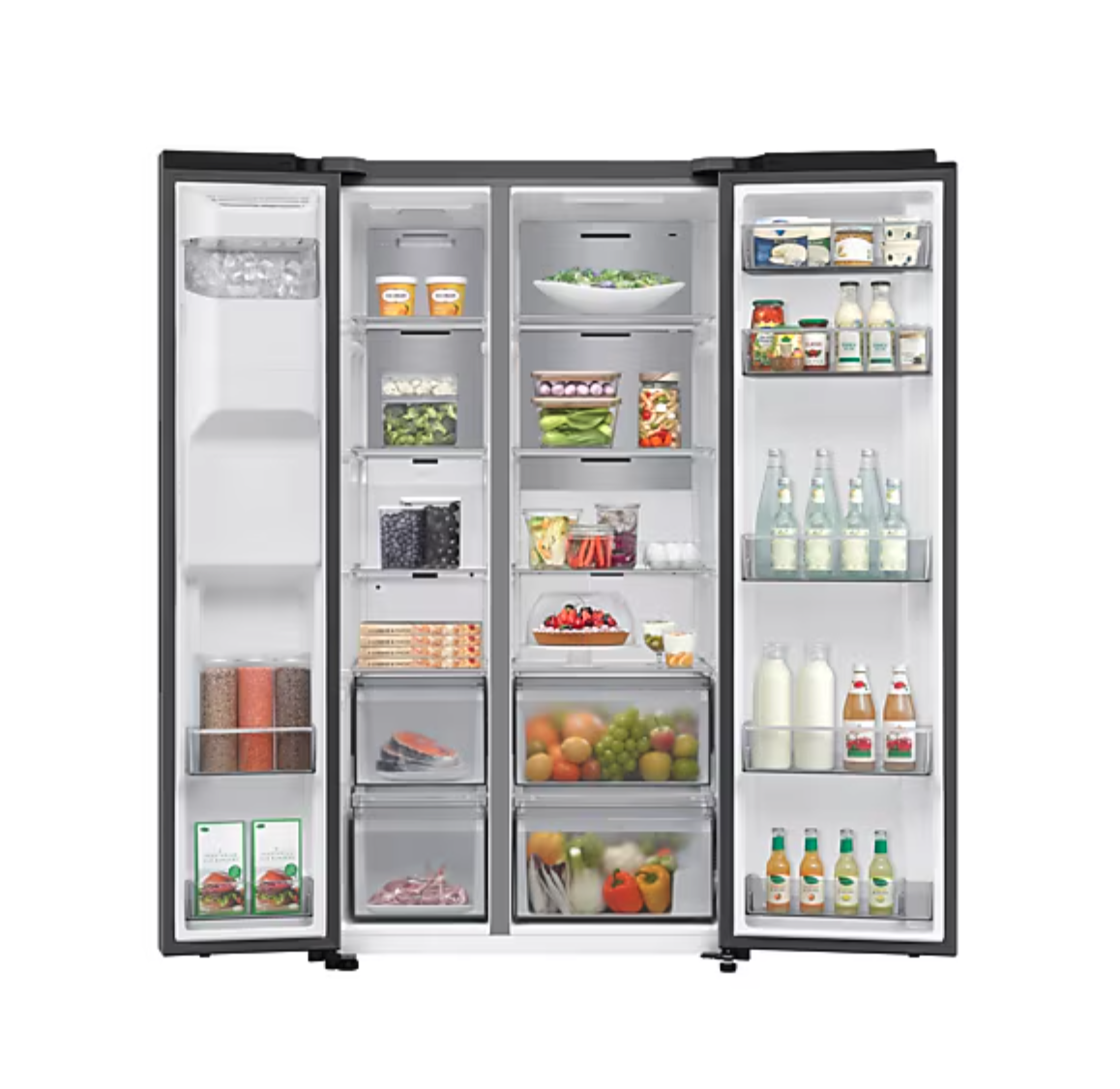 SAMSUNG RS70F66KBTEF side-by-side