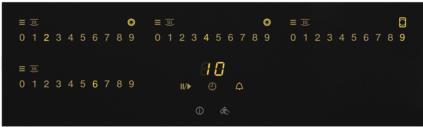 MIELE KM6565FR table de cuisson vitrocéramique - 94cm