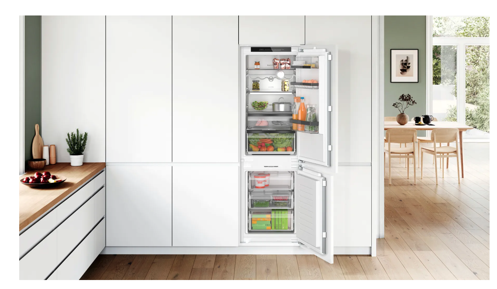 BOSCH KIN86SDD0 SERIE 6 combiné réfrigérateur-congélateur - 177,5cm