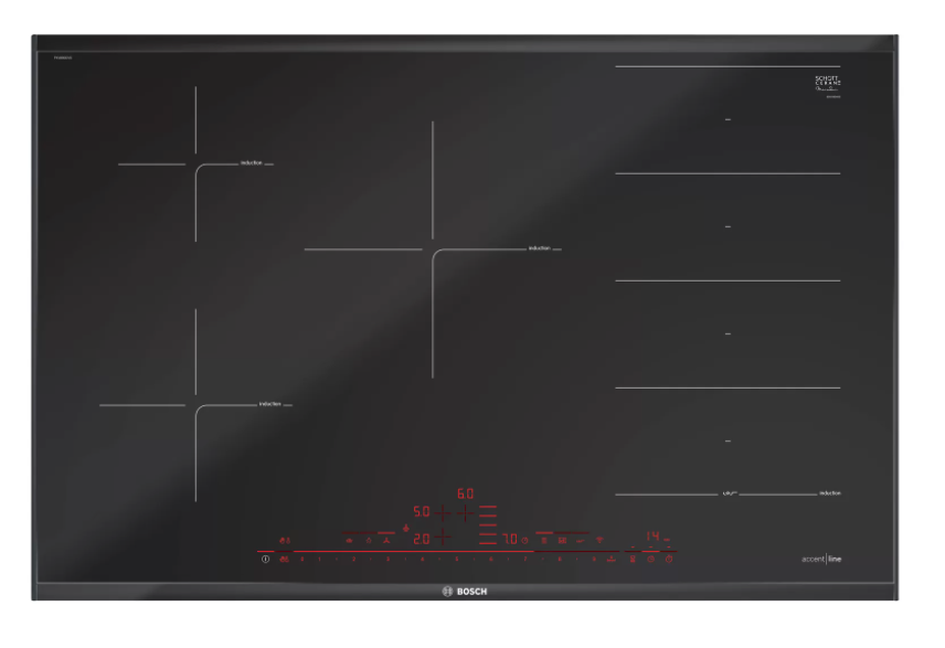 BOSCH PXV890DV5E SERIE 8 table de cuisson à induction - 80cm